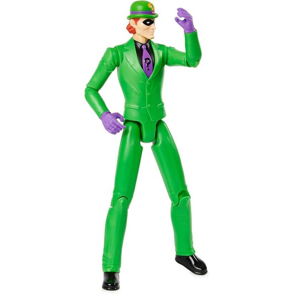 🆕 Kids The Riddler Action Figure Variety Of Dynamic Poses Featuring Comic Toys - Picture 4 of 6